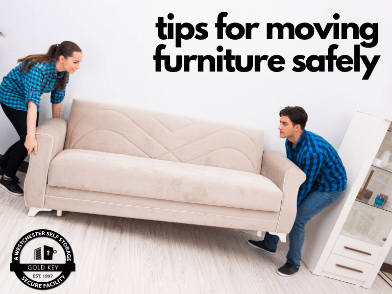 tips for moving furniture Peekskill Self Storage